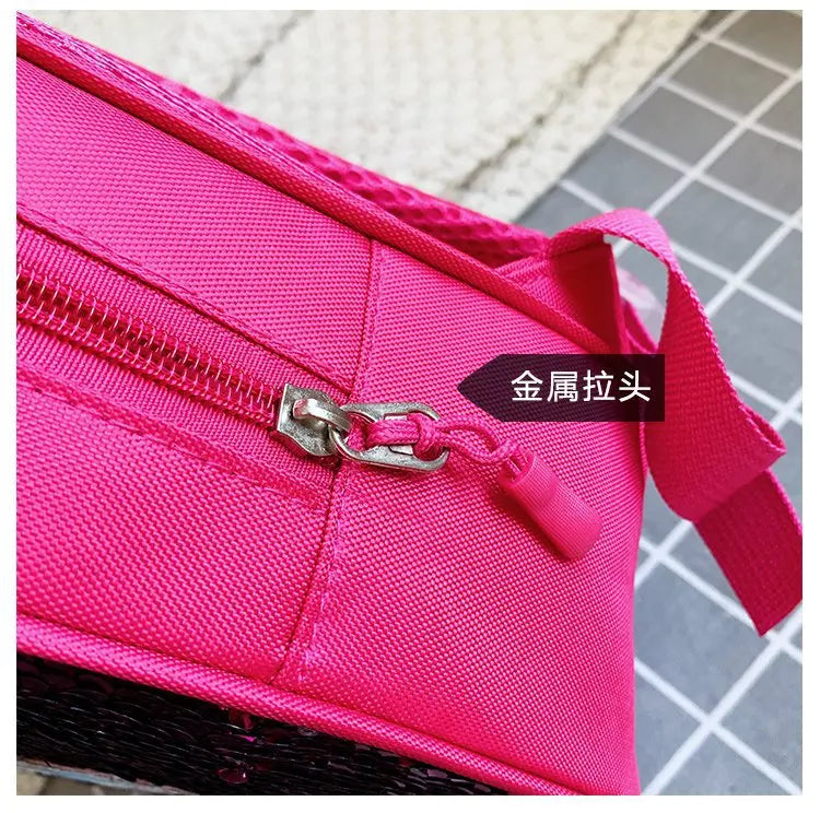 Borse zaino con paillettes per bambini carini 3-6 anni Borsa da scuola per bambini adorabili per asilo Moda Cartoon Borse per neonate Zaino