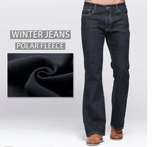 Jeans da uomo con taglio a stivale Pantaloni slim fit blu neri leggermente svasati Pantaloni classici in denim elasticizzato da uomo firmati