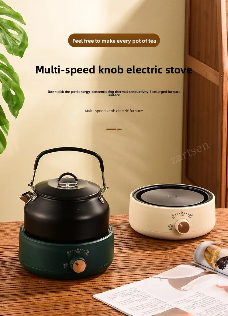 Electric Cookware Heating Base 500W Electric Heater Coffee Stove Home Manual Adjustable temperature Cooking Heater