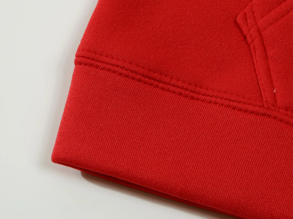 Felpa con Cappuccio da Uomo con Stampa Croce di Gesù, Moda Urbana Casual Streetwear, Trendy Autunno Inverno 2026