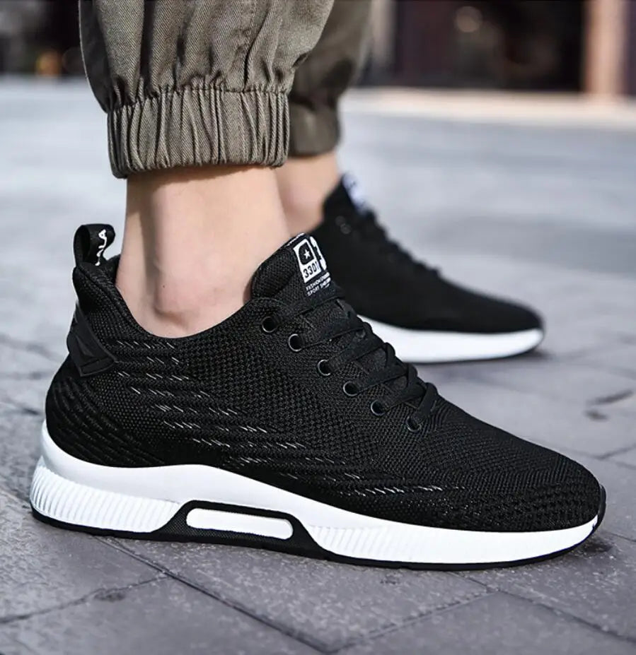 Nuove Sneakers da Uomo con Rialzo Interno, Scarpe Sportive Traspiranti in Mesh per Aumentare l'Altezza (6CM, 8CM)