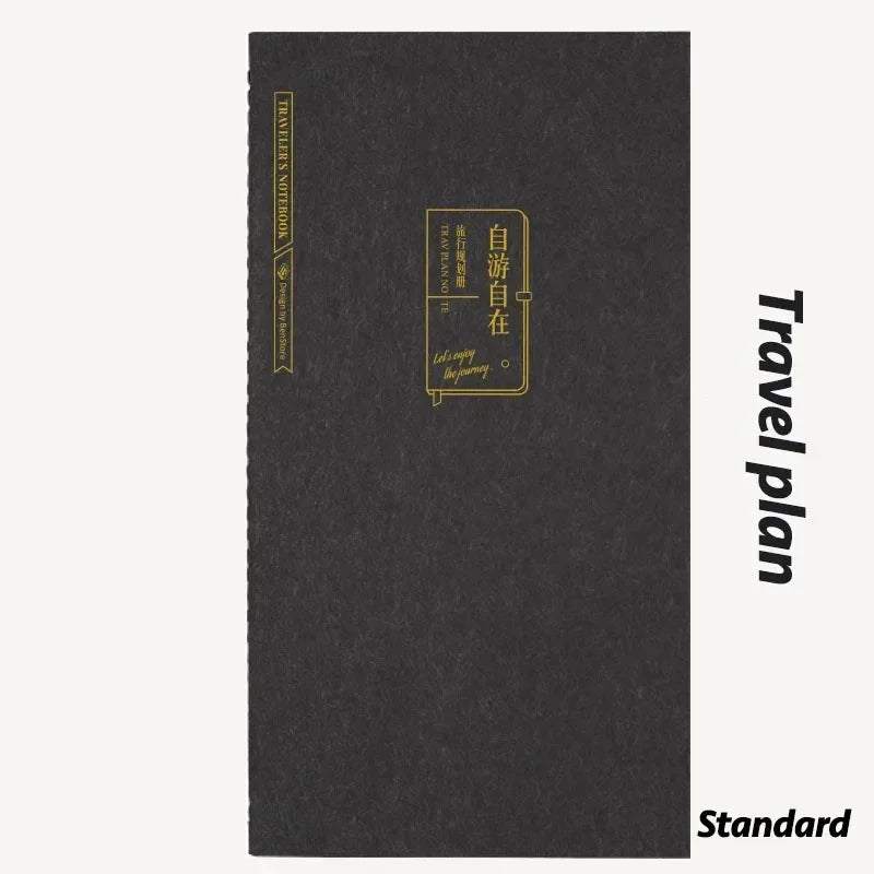 Fromthenon Travelers Notebook Standard Passport Replacement Inner Page Travel Planner Journal Notebook Refill Supplies