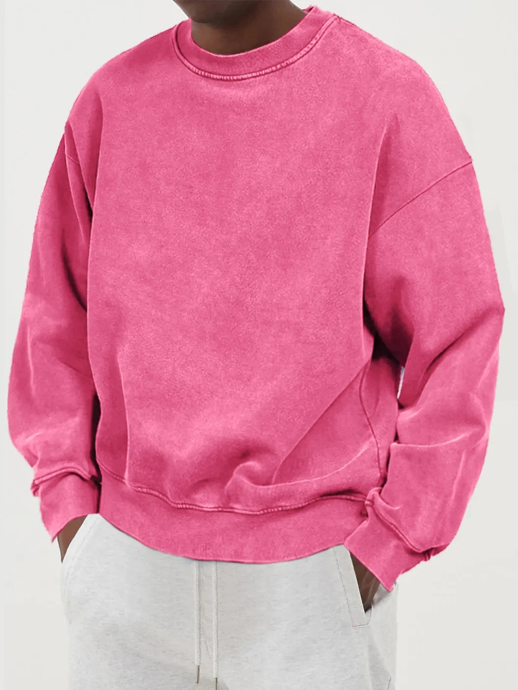 Felpe vintage solide Abbigliamento sportivo da uomo in cotone lavato Pullover autunnali caldi Felpa con cappuccio comoda e casual Streetwers oversize alla moda