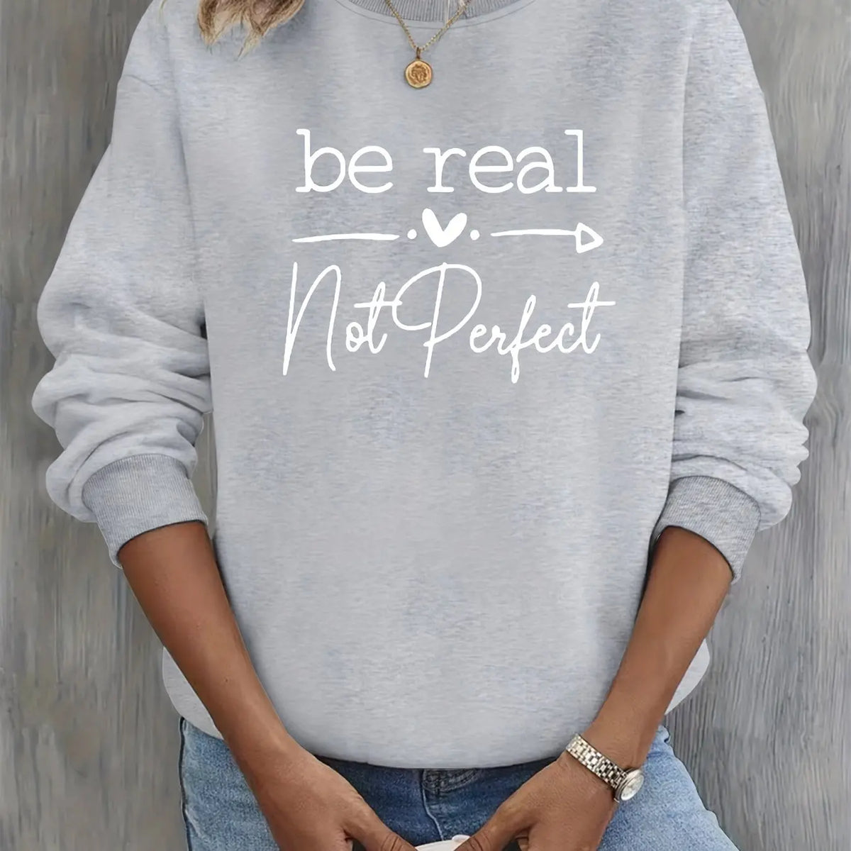 Pullover con cappuccio girocollo a maniche lunghe in velluto stampato con motivo a lettere comode e casual autunnali e invernali da donna