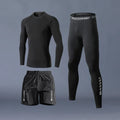 Abbigliamento fitness T-shirt ad asciugatura rapida in seta di ghiaccio Tuta da uomo Manica corta Abbigliamento sportivo da corsa Pantaloncini Tuta Set da allenamento sportivo da palestra