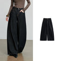 TOYOUTH Jeans denim da donna 2025 Autunno Nuovi pantaloni larghi a banana curvi larghi