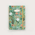 Spiral Notebook, Women's Diary, Hardcover Spiral Diary, 5.5 X 8.3inch, 160 Pages, Cute Flowers, Back Pockets, 100Gsm Paper for Gifts, Work, Office and School Supplies