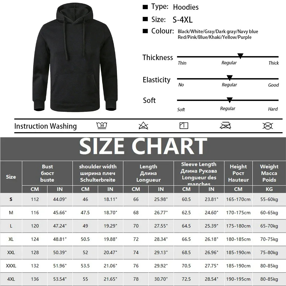 Felpa con cappuccio unisex maglione di alta qualità moda hip-hop casual top trendy primavera e autunno solido colorato confortevole nuovo stile 2025