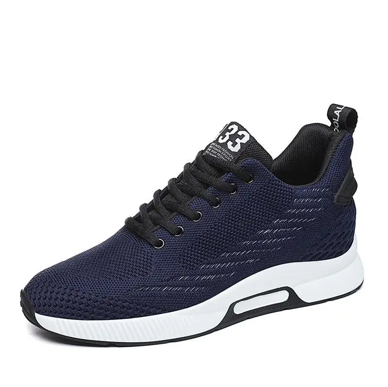 Nuove Sneakers da Uomo con Rialzo Interno, Scarpe Sportive Traspiranti in Mesh per Aumentare l'Altezza (6CM, 8CM)