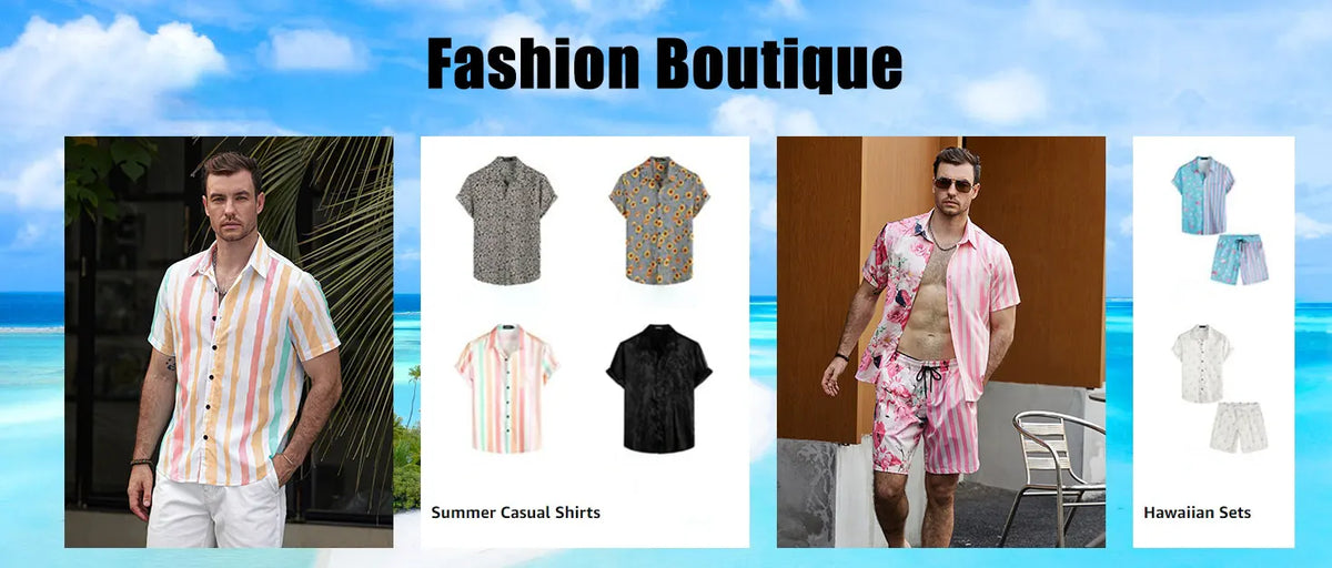 2024 vestito da vacanza estiva dei nuovi uomini camicia con bordo stampato strutturato retrò pantaloncini a maniche corte tuta da piscina traspirante da uomo in due pezzi