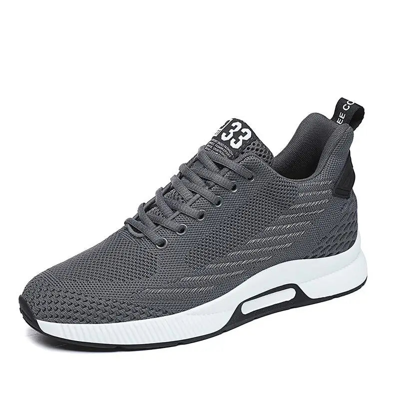 Nuove Sneakers da Uomo con Rialzo Interno, Scarpe Sportive Traspiranti in Mesh per Aumentare l'Altezza (6CM, 8CM)