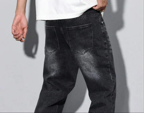 Jeans skinny neri da uomo più venduti, dal design americano, adatti a tutte le stagioni
