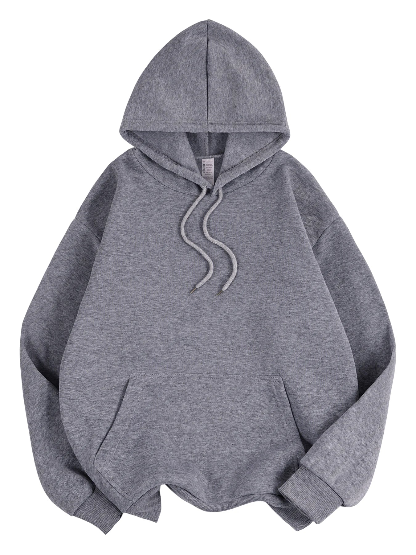 NUOVE felpe con cappuccio solide da donna invernali felpe comode in pile elasticizzato di base tasche larghe vestiti caldi pullover femminile da strada