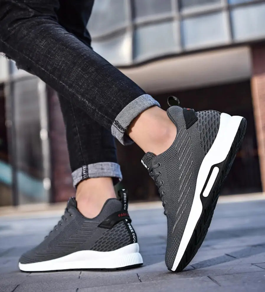 Nuove Sneakers da Uomo con Rialzo Interno, Scarpe Sportive Traspiranti in Mesh per Aumentare l'Altezza (6CM, 8CM)