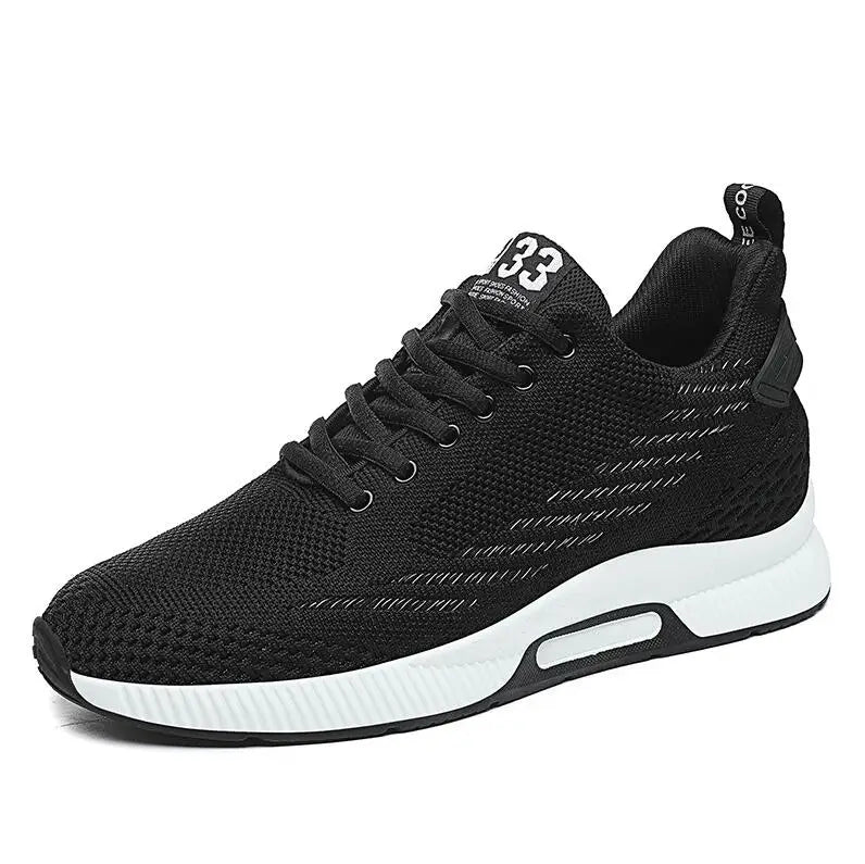 Nuove Sneakers da Uomo con Rialzo Interno, Scarpe Sportive Traspiranti in Mesh per Aumentare l'Altezza (6CM, 8CM)