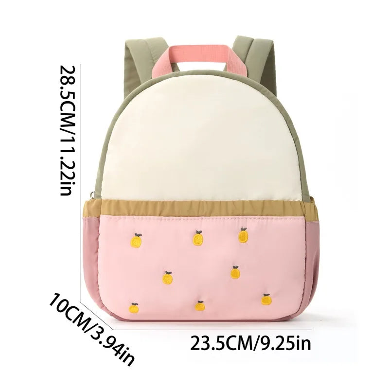 Zaino per Bambini, Zaino Prescolare per Bambine e Bambini, Zaino Scolastico Unisex per Bambini, Zainetto per Bambini Piccoli, Borsa per Libri, per Vacanze