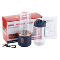 Electric Juicer Cup 2 Cups For Travel 6 Blades Portable Juicer Mixer Usb Charge Fresh Fruit Juice Personal Blender Smoothie
