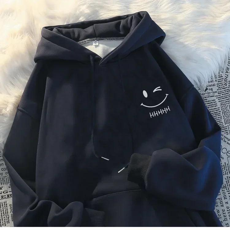 Camicia con cappuccio da uomo alla moda, calda e casual, stampata, a maniche lunghe, per primavera e autunno 2026 - Abbigliamento sportivo da uomo