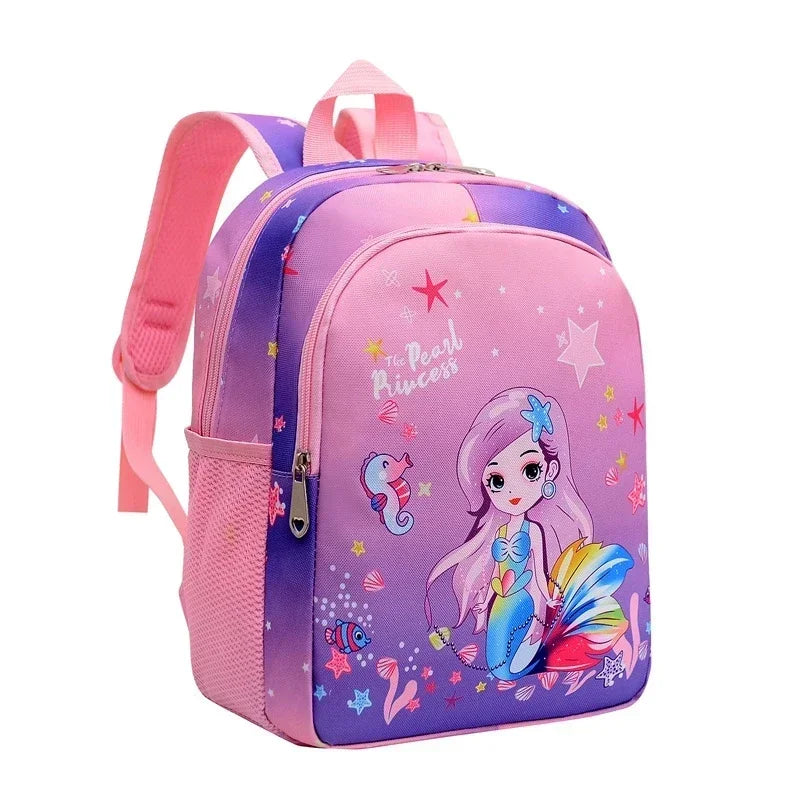 Nuovo zaino per bambini Cartoon simpatico unicorno sirena stampa zainetto asilo zainetto leggero