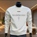 Nuovi Uomini di Autunno Grafica Felpe Con Cappuccio Manica Lunga T-Shirt di Cotone Hip Hop Magliette di Grandi Dimensioni Sport Top S-5XL Abbigliamento Uomo 2024