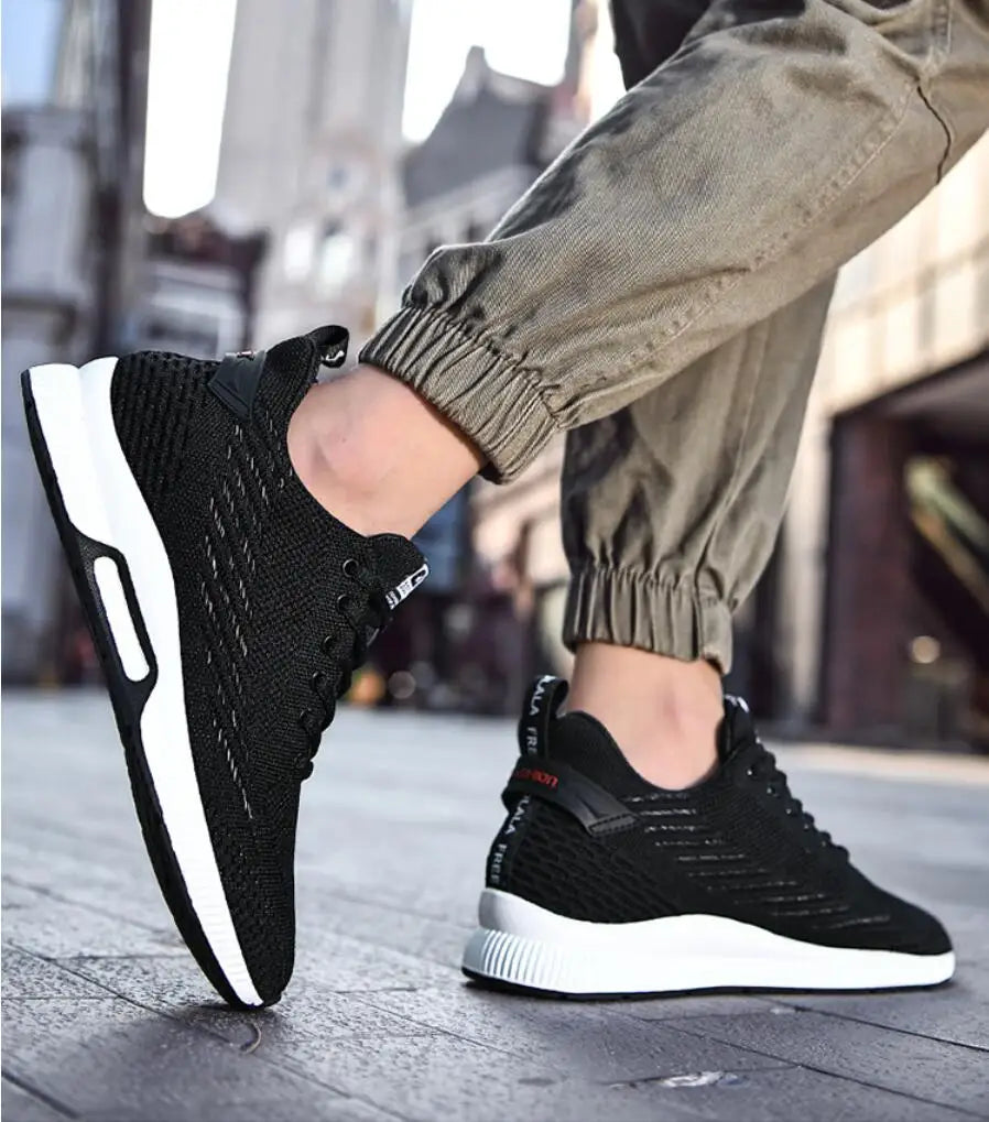 Nuove Sneakers da Uomo con Rialzo Interno, Scarpe Sportive Traspiranti in Mesh per Aumentare l'Altezza (6CM, 8CM)