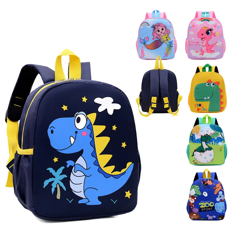 2022 Zaini per bambini dei cartoni animati Mini zainetto per la scuola materna Zaino per animali di peluche Borse da scuola per bambini Zaino impermeabile per ragazze