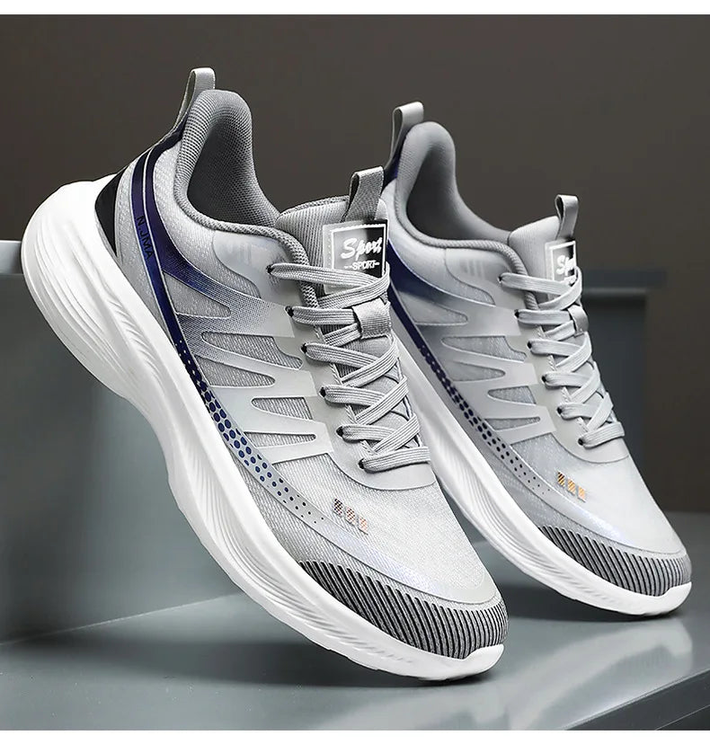 Nuove scarpe da corsa in mesh traspirante da donna Sneakers da esterno leggere Scarpe da passeggio da palestra antiscivolo Scarpe casual alla moda per le donne