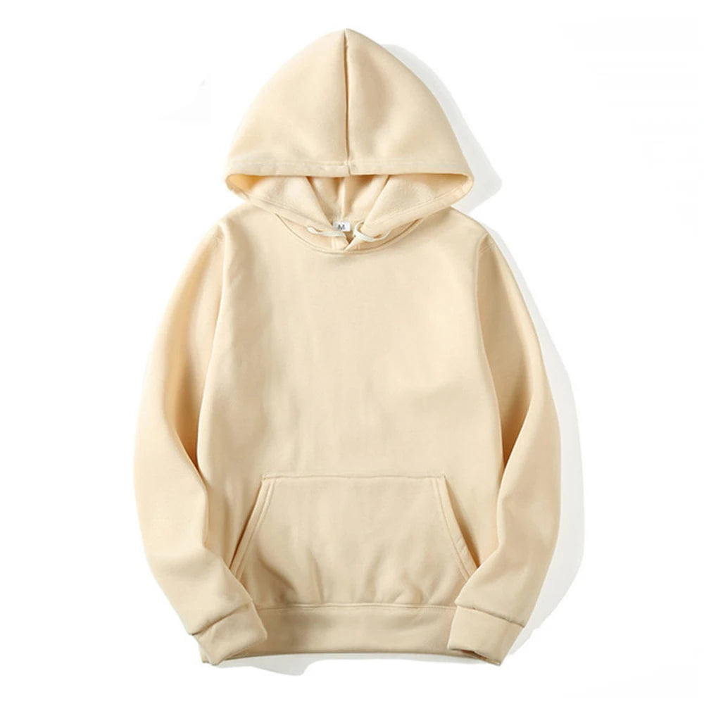 Felpe con cappuccio da uomo Pullover da donna Primavera Autunno Felpe con cappuccio casual Felpe con cappuccio tinta unita Felpa nera oversize per uomo