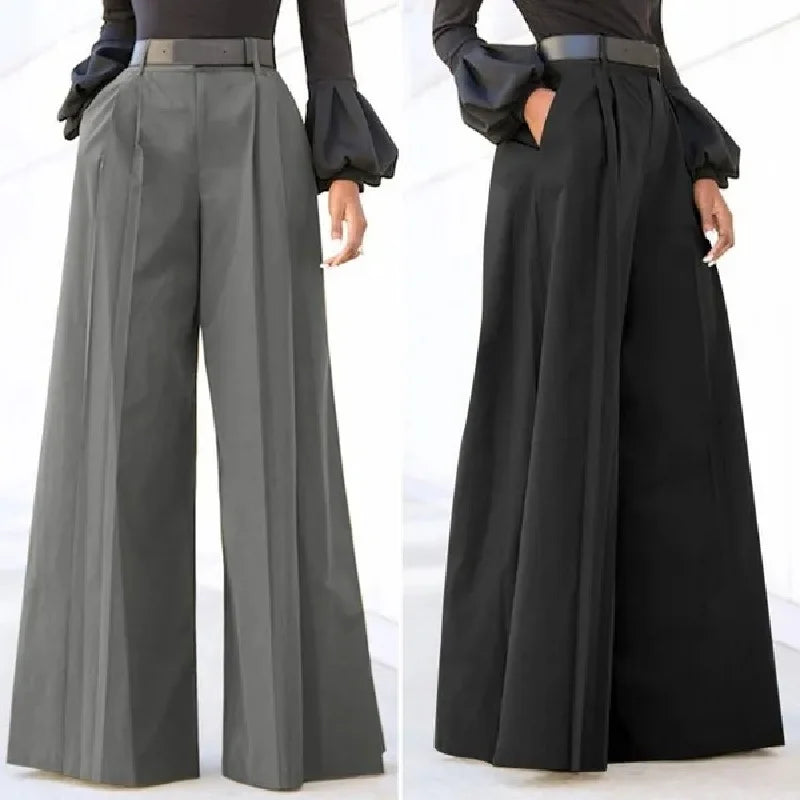 Pantaloni a gamba larga da donna Pantaloni da donna Pantaloni palazzo Pantaloni larghi comodi in lino stampato estivo con VêTements Femme