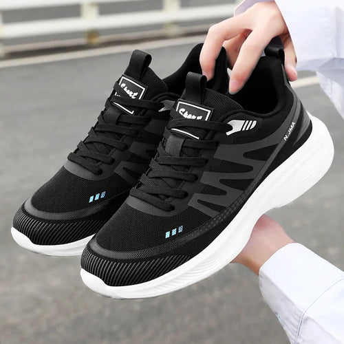 Nuove scarpe da corsa in mesh traspirante da donna Sneakers da esterno leggere Scarpe da passeggio da palestra antiscivolo Scarpe casual alla moda per le donne