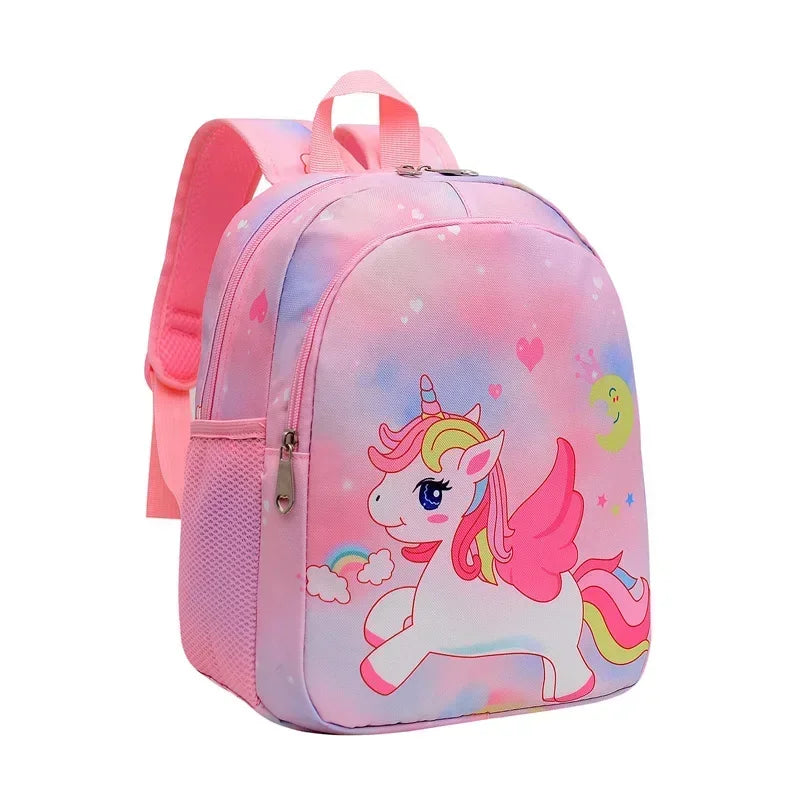 Nuovo zaino per bambini Cartoon simpatico unicorno sirena stampa zainetto asilo zainetto leggero