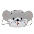 Bambini Neonate Ragazzi Cartone animato Animale Borsa Borsa a tracolla Design Borsa Borse Borse in pelle PU Simpatico coniglio Borsa a tracolla con chiusura a scatto 2024 Regalo
