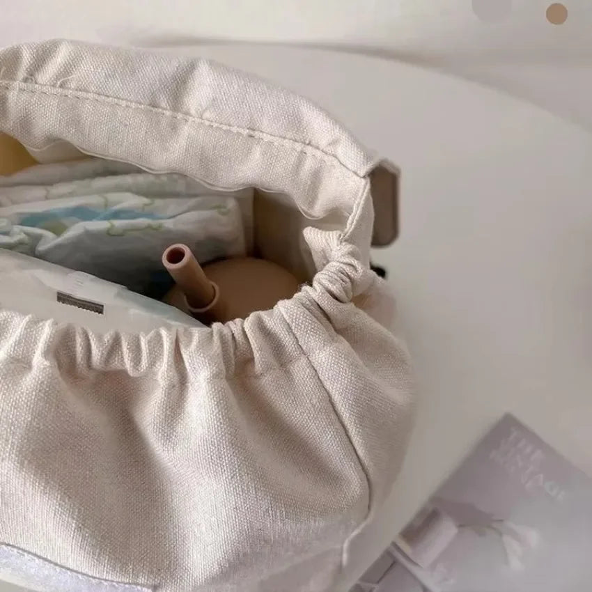 Zaino da viaggio in tela alla moda per ragazzi e ragazze con simpatico cane da 1 pezzo