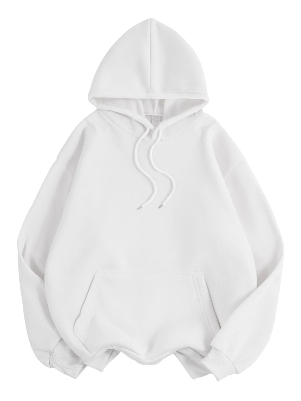 NUOVE felpe con cappuccio solide da donna invernali felpe comode in pile elasticizzato di base tasche larghe vestiti caldi pullover femminile da strada