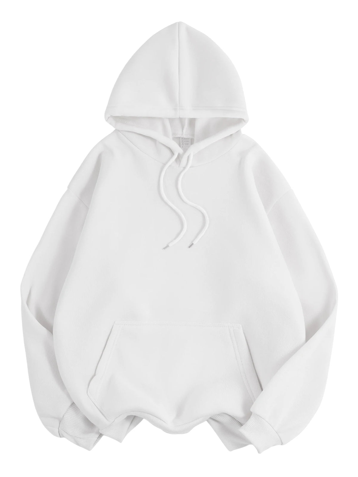 NUOVE felpe con cappuccio solide da donna invernali felpe comode in pile elasticizzato di base tasche larghe vestiti caldi pullover femminile da strada