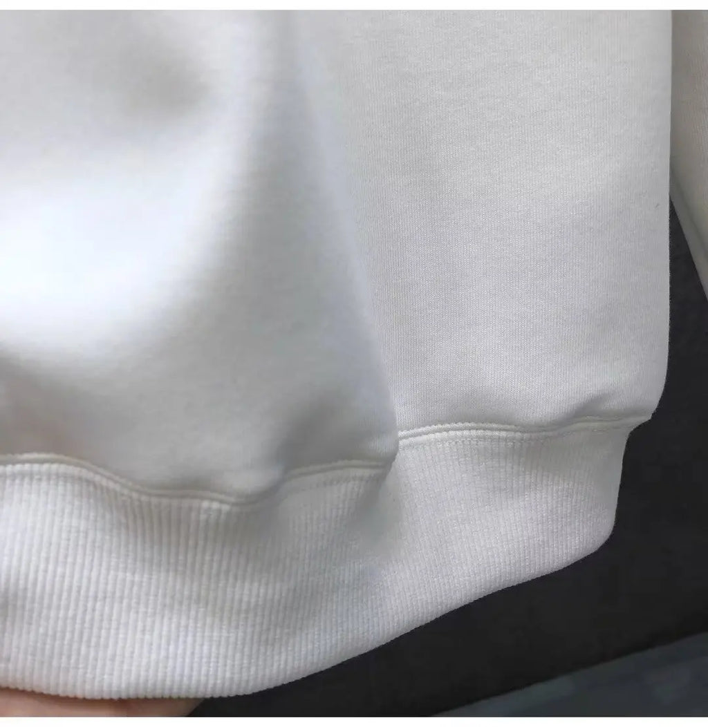 Nuovi Uomini di Autunno Grafica Felpe Con Cappuccio Manica Lunga T-Shirt di Cotone Hip Hop Magliette di Grandi Dimensioni Sport Top S-5XL Abbigliamento Uomo 2024