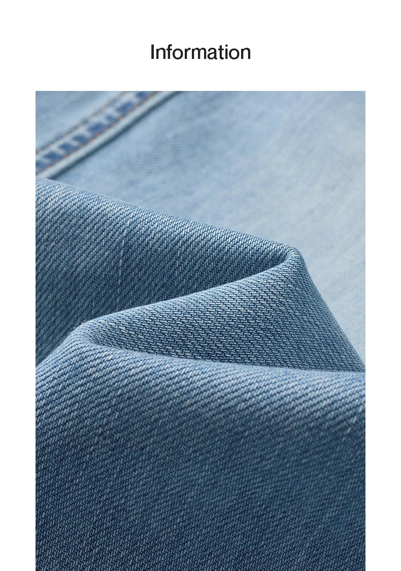 TOYOUTH Jeans da donna 2026 Autunno Nuovi pantaloni cropped a gamba larga deconstruiti con vestibilità snellente