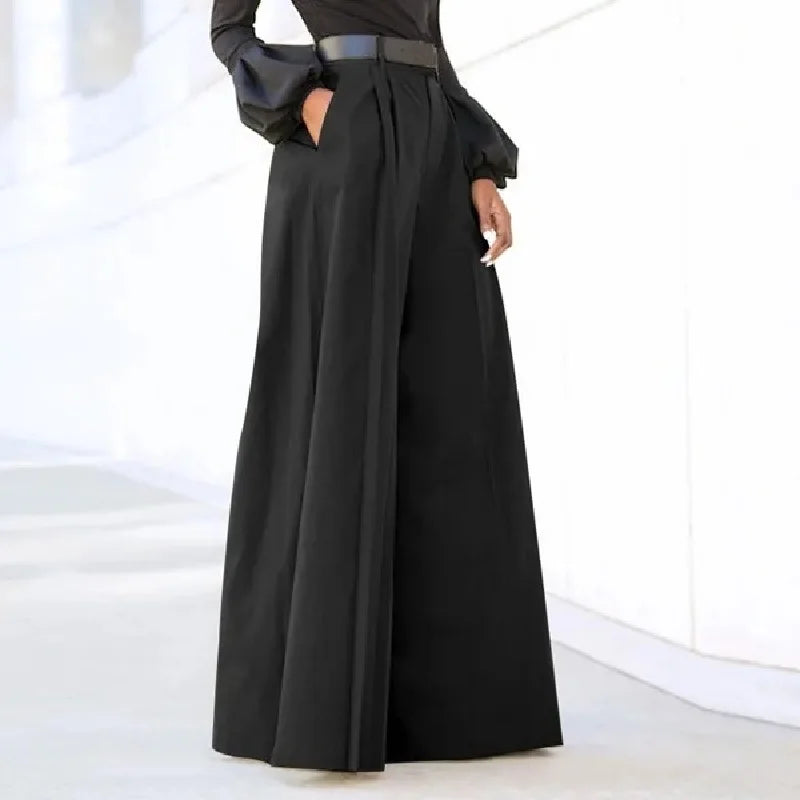 Pantaloni a gamba larga da donna Pantaloni da donna Pantaloni palazzo Pantaloni larghi comodi in lino stampato estivo con VêTements Femme