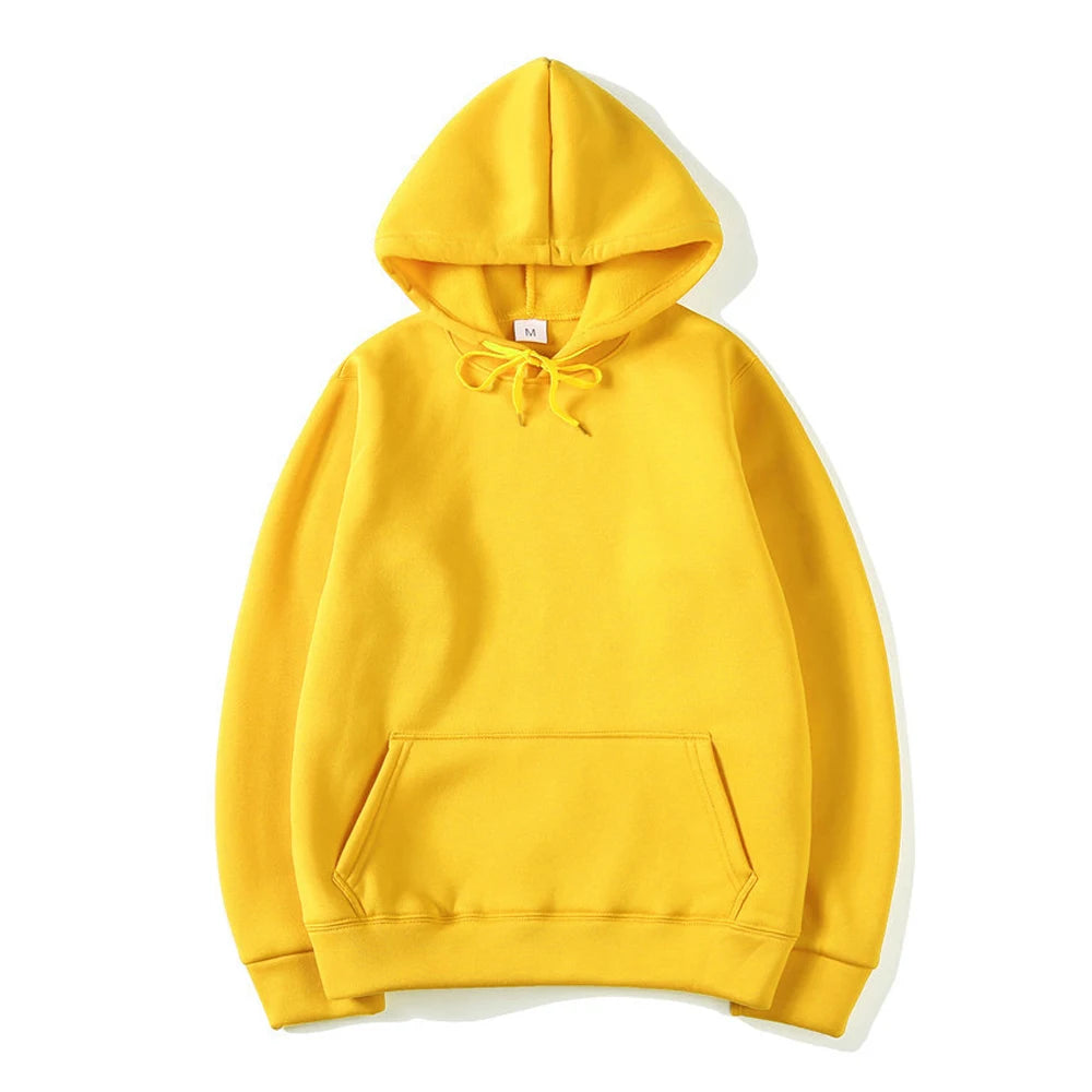 Felpe con cappuccio da uomo Pullover da donna Primavera Autunno Felpe con cappuccio casual Felpe con cappuccio tinta unita Felpa nera oversize per uomo