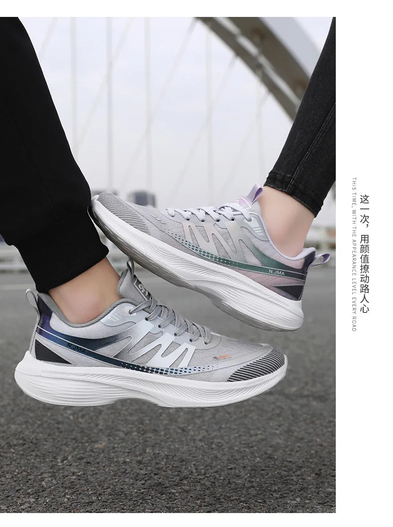 Nuove scarpe da corsa in mesh traspirante da donna Sneakers da esterno leggere Scarpe da passeggio da palestra antiscivolo Scarpe casual alla moda per le donne