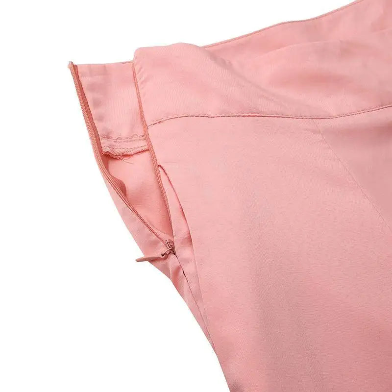 Pantaloni a gamba larga a vita alta da donna alla moda Primavera Autunno Pantaloni a zampa d'elefante eleganti femminili Pantaloni lunghi larghi casual per le vacanze solidi Nuovo