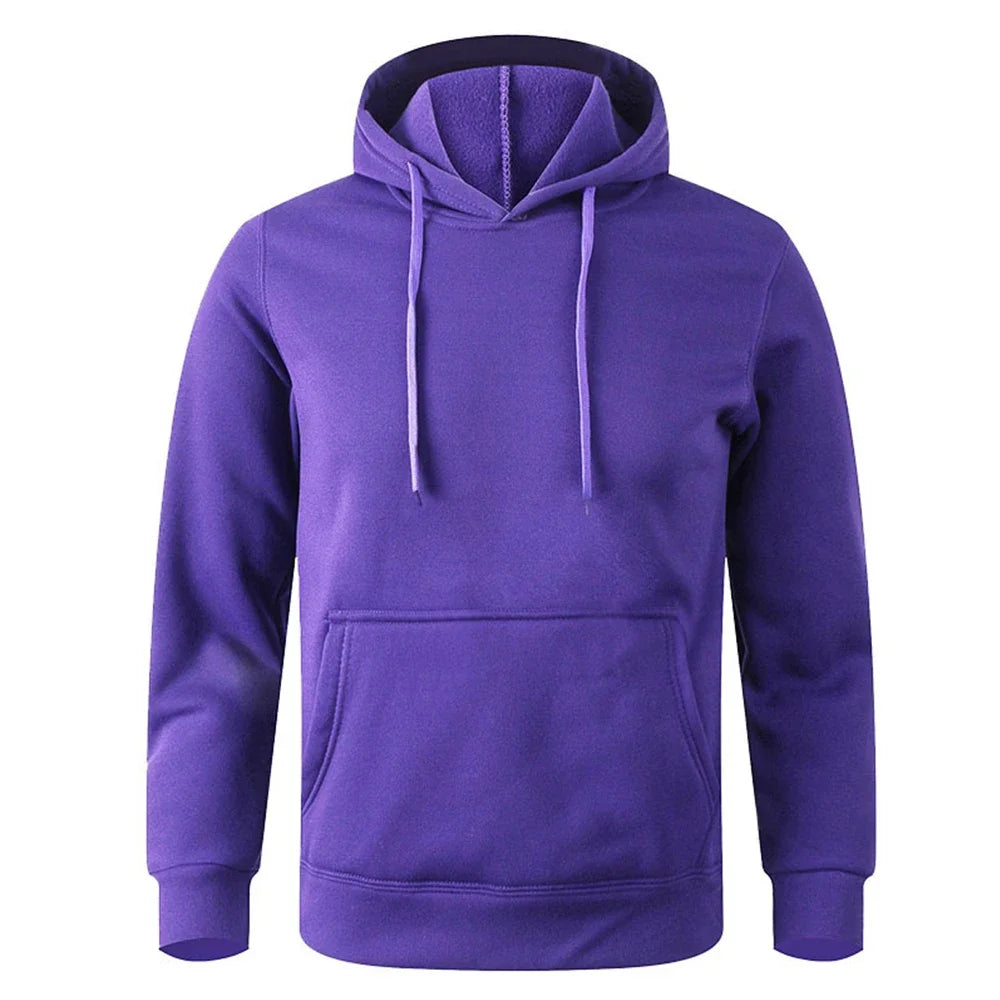 Felpa con cappuccio unisex maglione di alta qualità moda hip-hop casual top trendy primavera e autunno solido colorato confortevole nuovo stile 2025