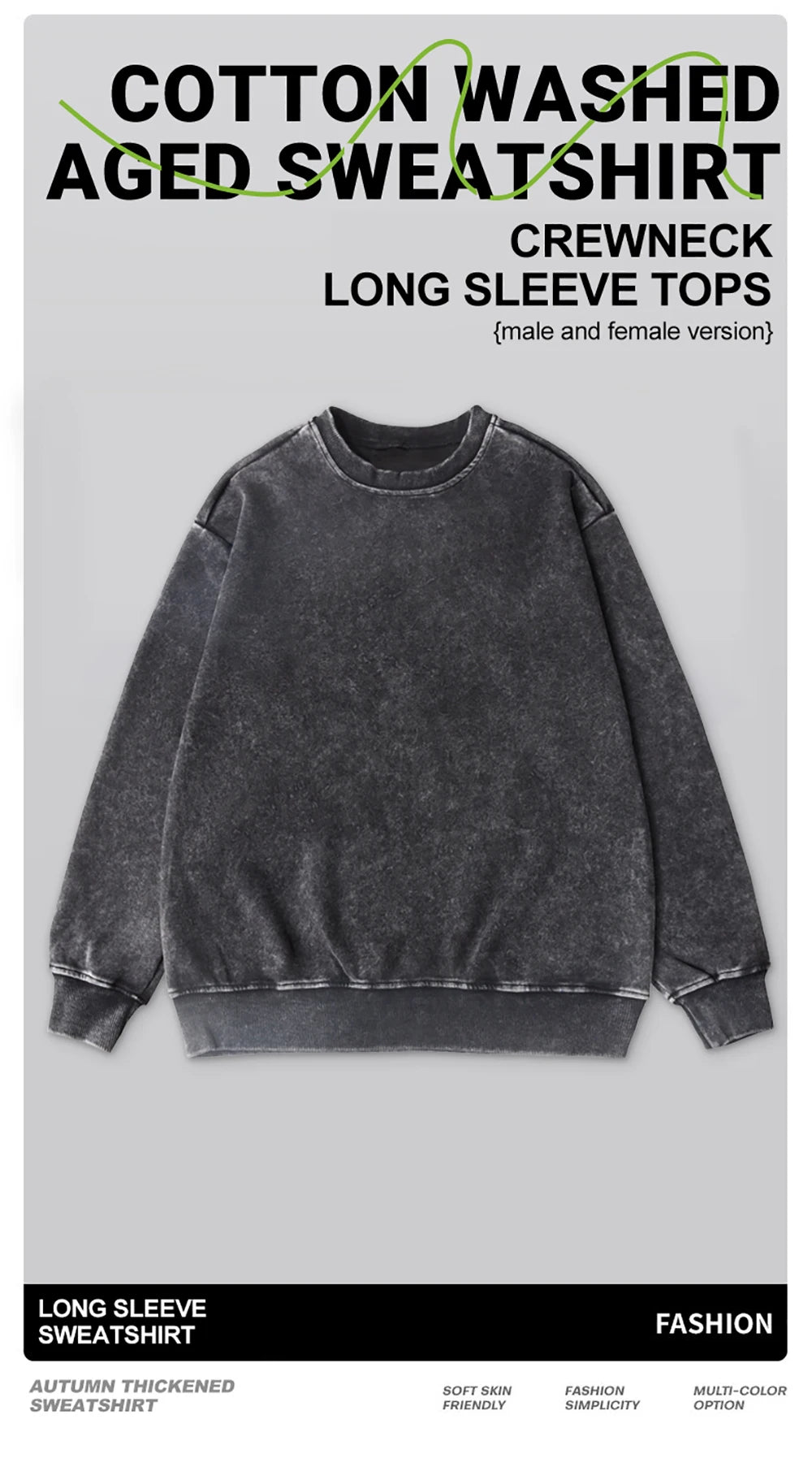 Felpe vintage solide Abbigliamento sportivo da uomo in cotone lavato Pullover autunnali caldi Felpa con cappuccio comoda e casual Streetwers oversize alla moda