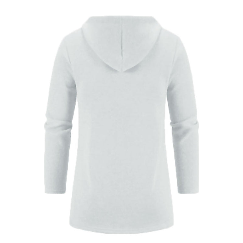 Felpe con cappuccio da uomo Felpe a maniche lunghe da uomo con cerniera con cappuccio Giacca invernale oversize da uomo Cappotto maglione nero