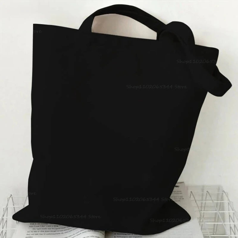 Nuove borse tote da donna della serie Cat Borsa ecologica in tela con stampa di gatti mucca carina Borsa a tracolla per adolescenti per amanti dei gatti di moda Harajuku ad alta capacità