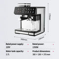 Multifunctional Fancy Automatic Coffee Machine, Commercial Milk Frothing And Grinding Integrated Coffee Machine
