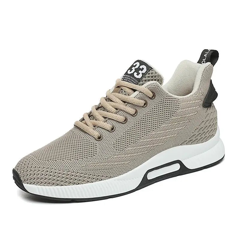 Nuove Sneakers da Uomo con Rialzo Interno, Scarpe Sportive Traspiranti in Mesh per Aumentare l'Altezza (6CM, 8CM)