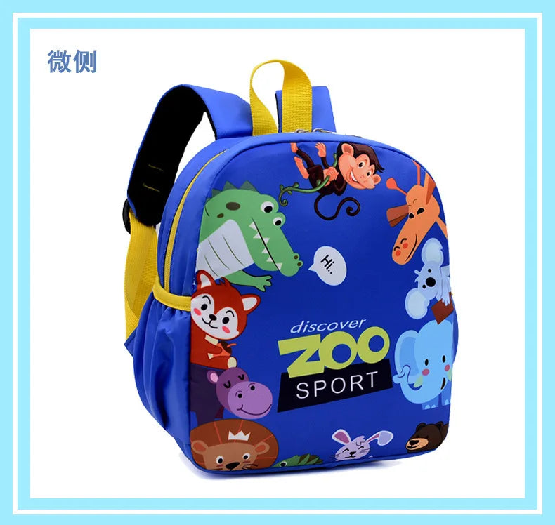 2022 Zaini per bambini dei cartoni animati Mini zainetto per la scuola materna Zaino per animali di peluche Borse da scuola per bambini Zaino impermeabile per ragazze
