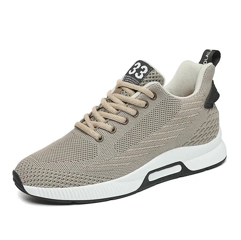 Nuove Sneakers da Uomo con Rialzo Interno, Scarpe Sportive Traspiranti in Mesh per Aumentare l'Altezza (6CM, 8CM)