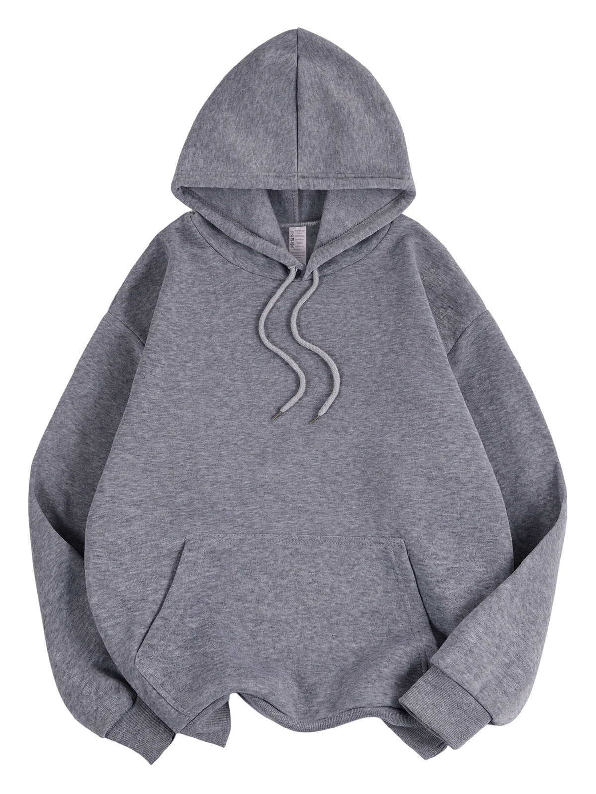 NUOVE felpe con cappuccio solide da donna invernali felpe comode in pile elasticizzato di base tasche larghe vestiti caldi pullover femminile da strada
